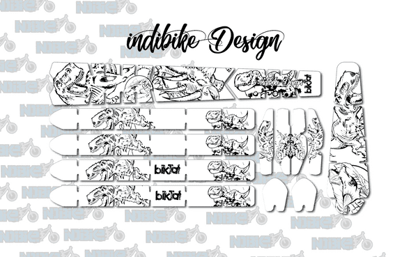 Dinosaur Illustration BikTat Kit