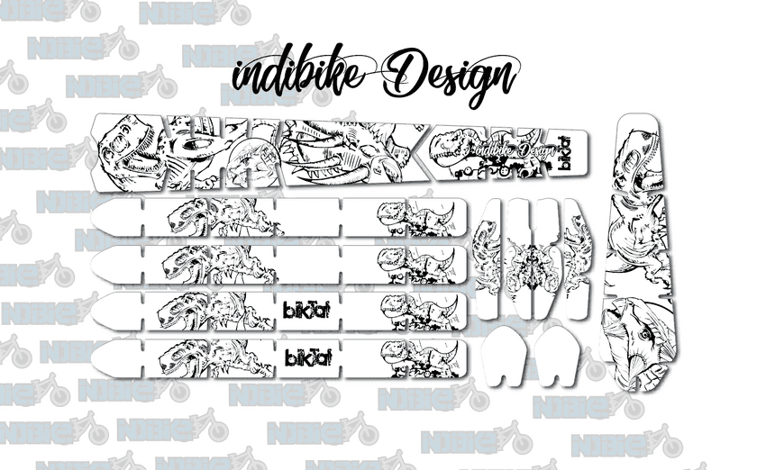 Dinosaur Illustration BikTat Kit