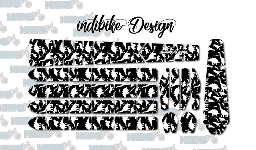 Dinosaur Pattern BikTat Kit