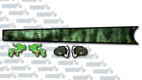 Dinosaur Top Tube Graphic