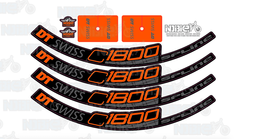 DT Swiss C1800 Spline Rim Graphics