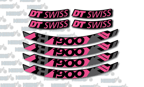 DT Swiss H1900 Hybrid Rim Graphics