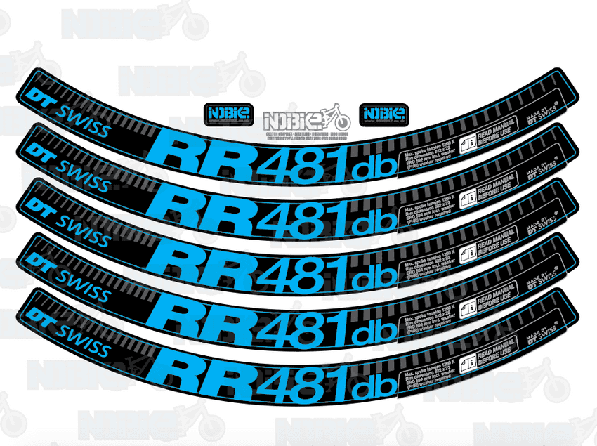 DT Swiss RR481 db Rim Graphics