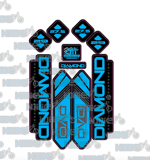 DVO Diamond 2018-19 Fork Decals