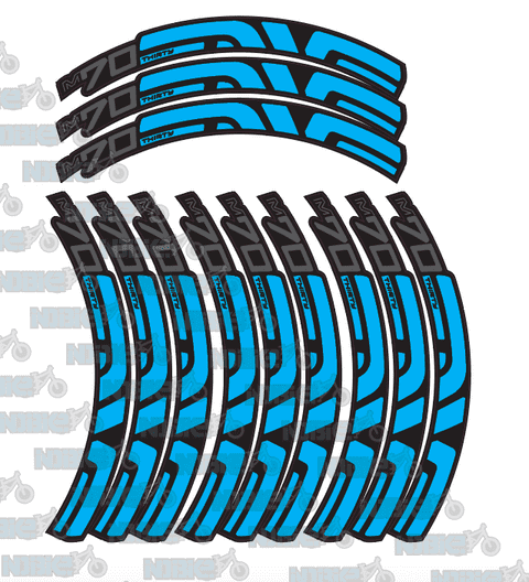 ENVE M-Series M50 M60 M70 & M90 Rim Graphics