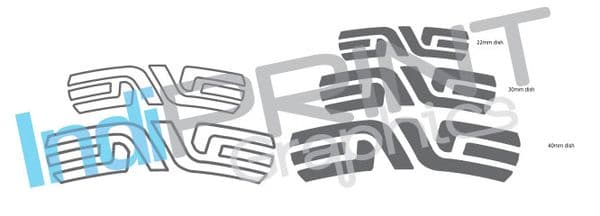 Enve Rim Decals (FULL 700c)