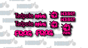 Frog Bikes Tadpole Mini Graphic Set