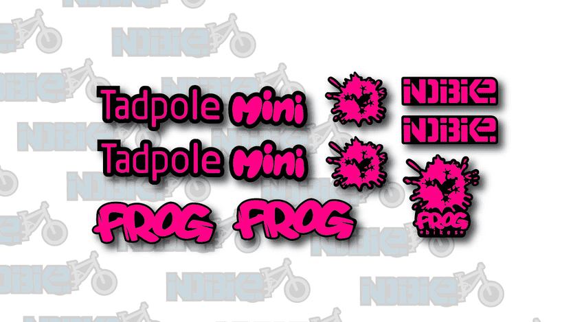 Frog Bikes Tadpole Mini Graphic Set