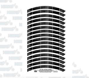 Geometric Lines Full Rim Graphics