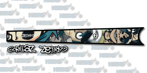 Gorrilaz Top Tube Graphic Protection