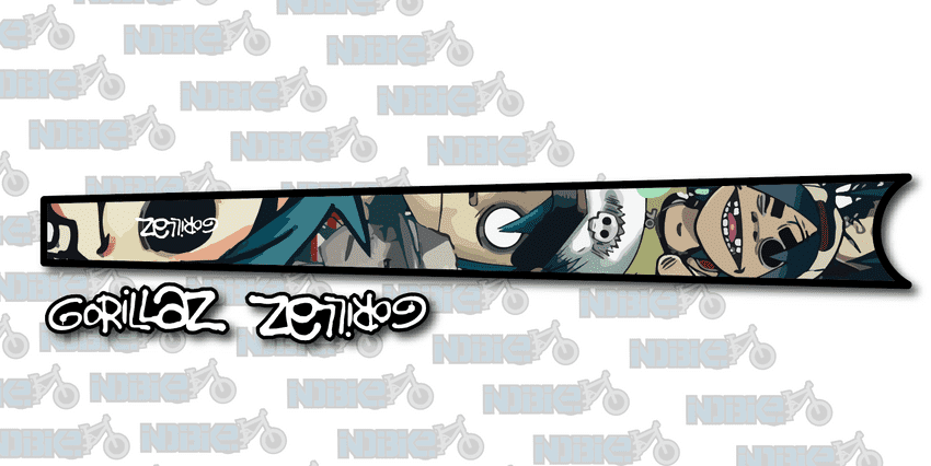 Gorrilaz Top Tube Graphic Protection