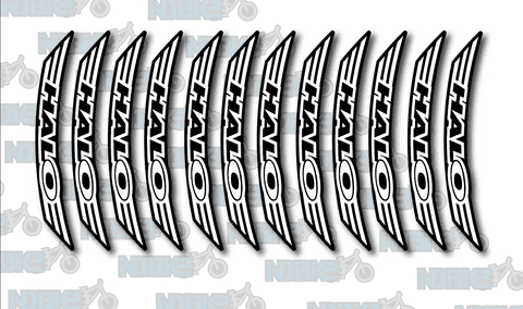 Halo T2 Rim Stickers/decals