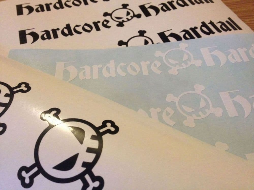 Hardcore Hardtail Decals