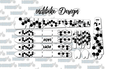 Hexagon pattern BikTat Kit