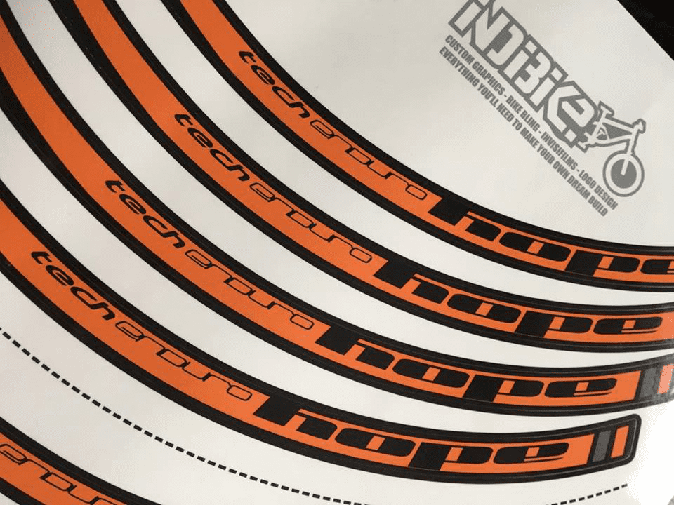 Hope Tech Enduro DH & XC Rim Graphcs