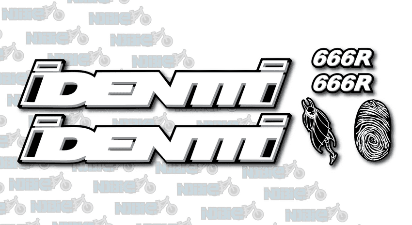 Identiti 666r Frame Graphic Set Stickers and Decals