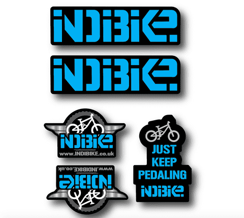 IndiBike Sticker Pack Small