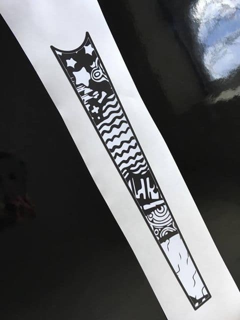 Insane Pattern Top Tube (selectable colour)