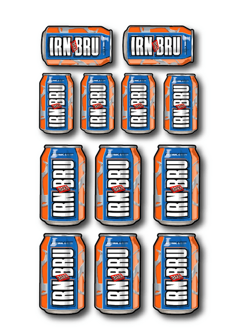 Irn Brew Frame & Fork Embellishments Bike Stickers