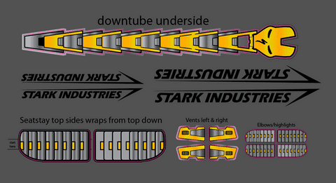 Iron Man Stark Industries Generic Fit Kit