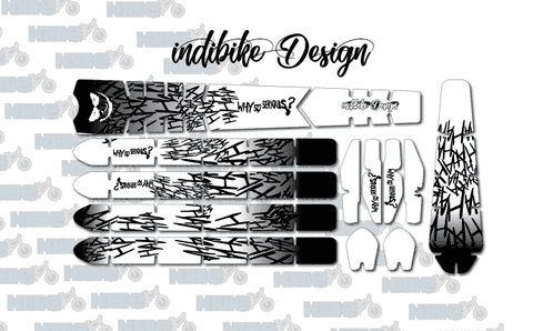 Joker WHY SO SERIOUS BikTat Kit