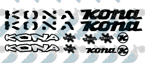 Kona Legacy Frame Decals
