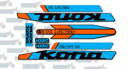 Kona Precept 150 2016 Cover Up Graphic Set