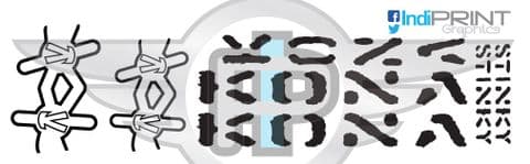 Kona Stinky (old style) Sticker/Decal set
