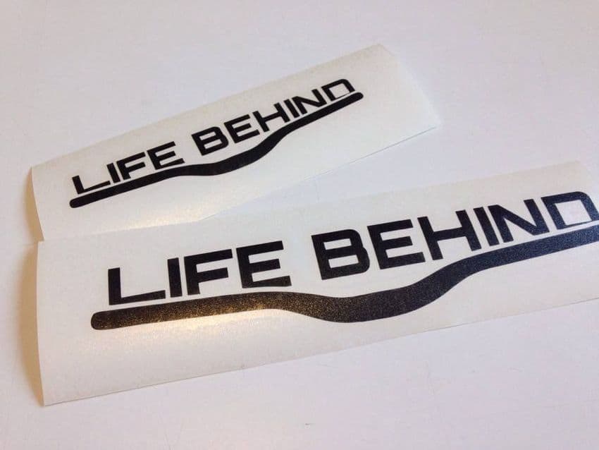 Life Behind Bars Decals