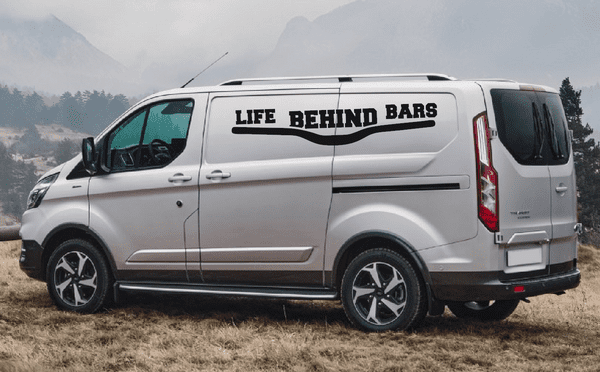 Life Behind Bars Vinyl Graphic/Decal
