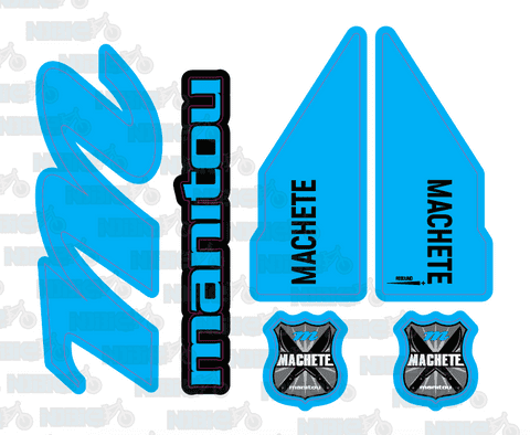 Manitou Machete Fork Decals