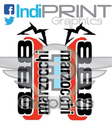 Marzocchi 888 custom Decals