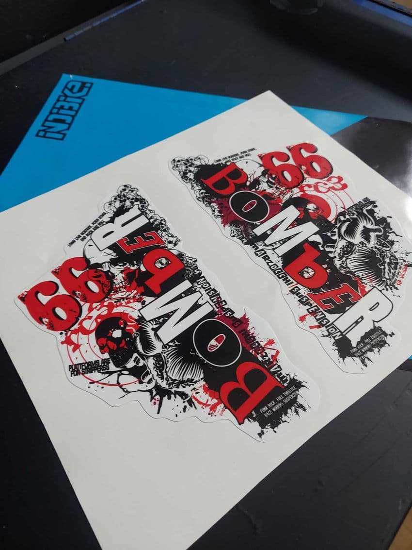 Marzocchi Bomber 66 Fork Graphics