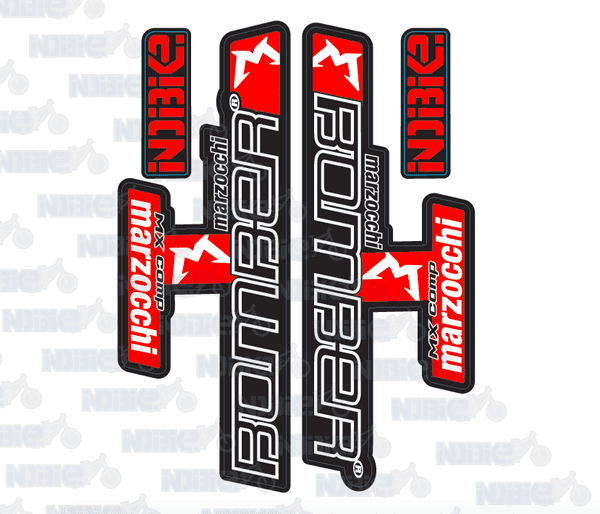 Marzocchi Bomber Mx Comp Fork Graphics