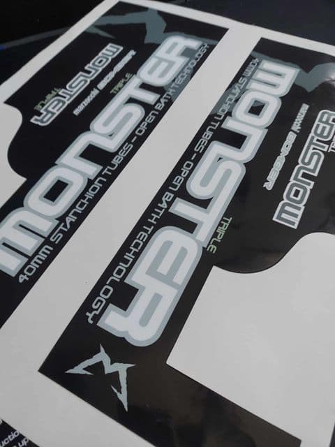 Marzocchi Bomber Super Monster 2005 Fork Stickers/Graphics