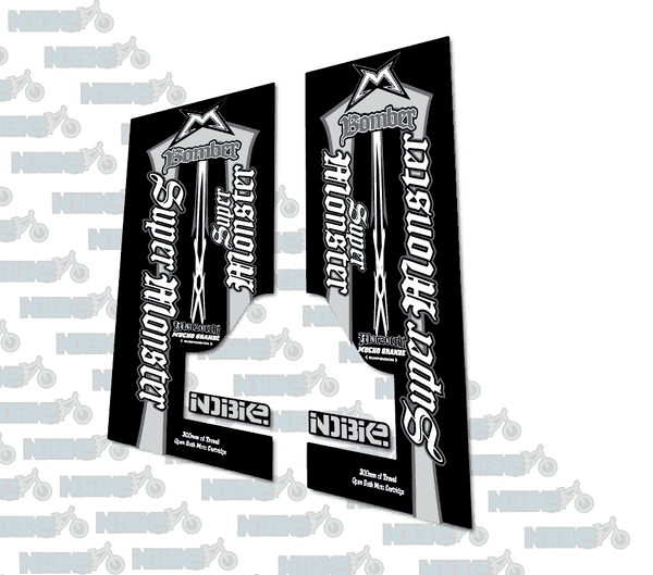 Marzocchi Bomber Super Monster Fork Stickers/Graphics