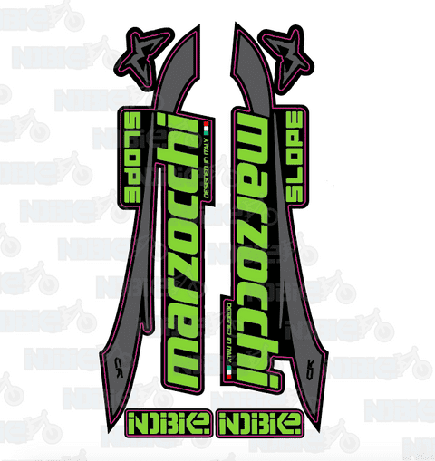 Marzocchi Slope Fork Graphics