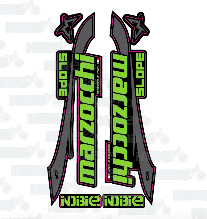 Marzocchi Slope Fork Graphics