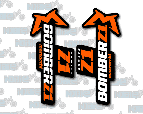 Marzocchi Z1 Fork Stickers/Graphics