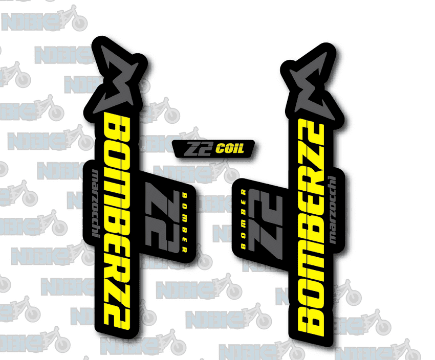 Marzocchi Z2 Fork Stickers/Graphics
