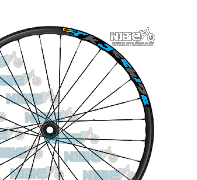 Mavic CrossRide  Rim Stickers/decals