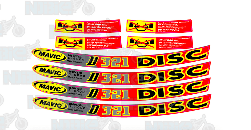 Mavic D321 Reproduction stickers