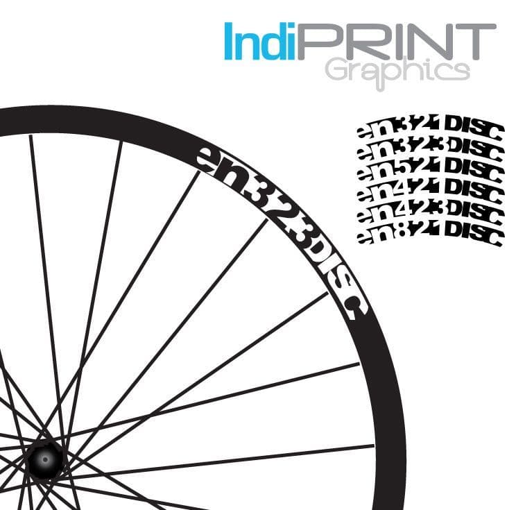 Mavic En Range Rim Stickers/Decals