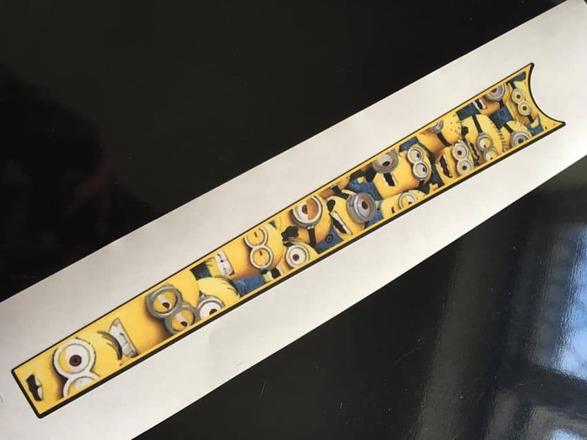 Minions Top Tube Graphic