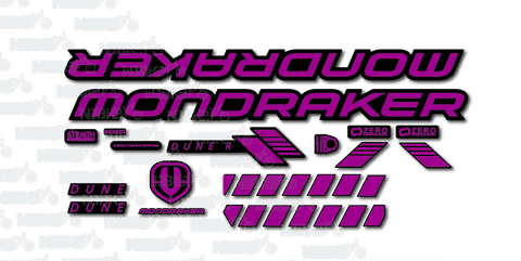 Mondraker Dune R 2020 Graphic Stickers