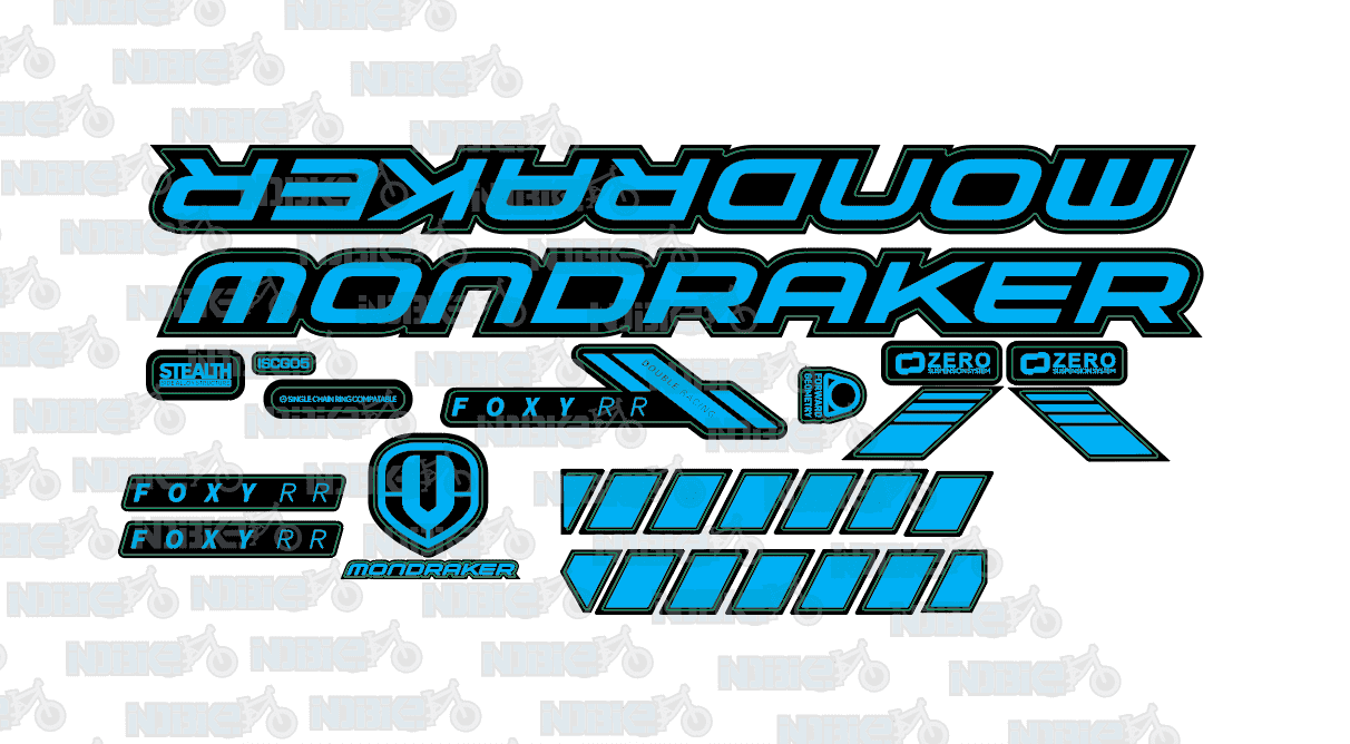 Mondraker Foxy R 2020 Graphic Stickers