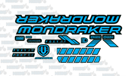 Mondraker Foxy R 2020 Graphic Stickers