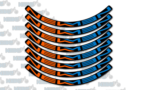 Newmen Logo Rim Graphics