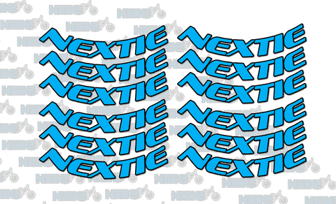 Nextie Fat Bike Rim Graphics