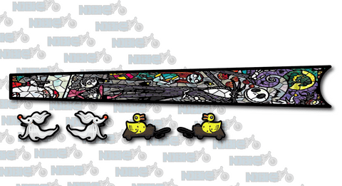 Nightmare Before Christmas Top Tube Graphic